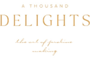 A THOUSAND DELIGHTS logo
