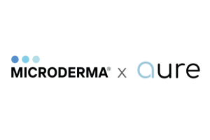 MICRODERMA x AURE logo